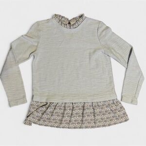 LOFT Faux Layered Longline Blouse